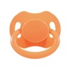 Landofgenie Large Teat Shield Pacifier in Adult Size, Orange
