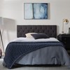 Lucid Mid-Rise Upholstered Headboard - Diamond Tufted - Padded Polyester