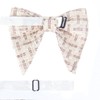 WANYING Men's 4 1/4" Oversized Bow Tie Large Bowtie with