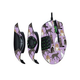 MightySkins Skin Compatible with Razer Naga Trinity - Cat Chaos | Protective, Durable, and Unique Vinyl Decal wrap Cover | Easy to Apply, Remove, and Change Styles | Made in The USA