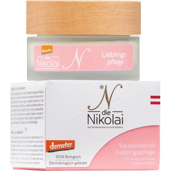 dieNikolai Grape Seed Oil Face Cream, 50 ml