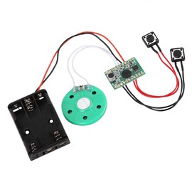Tonysa DIY Greeting Card Chip, 30s Recordable Voice Sound Module, Sound Voice Recording Player Chip Module for Christmas Gifts, Jewellery Boxes, Crafts, Children's Toys etc.