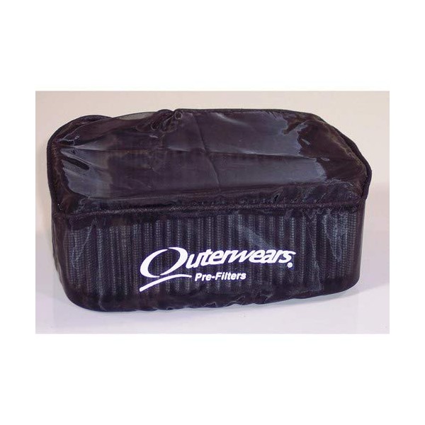 Outerwear Pre-Filter, 4.5 X 6.5, 2.5 Tall, Black, Compatible with