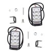 Windance 2 Pack 3.2Inch Strobe LED Pod Lights,Blue Red Flashing