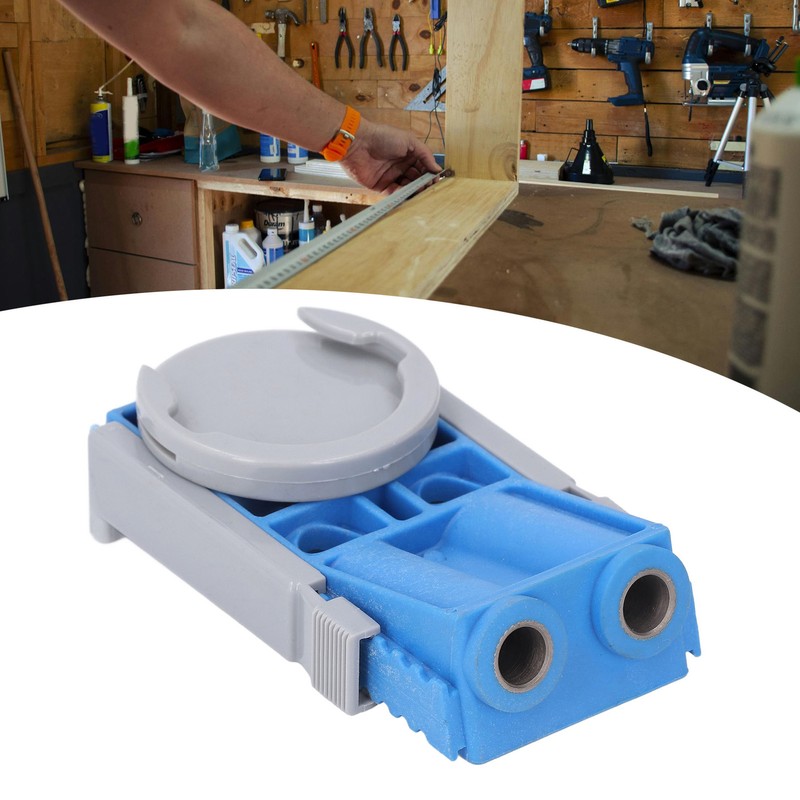 Pocket Hole Jig Set 9 Depth Settings 15 Degree Inclined