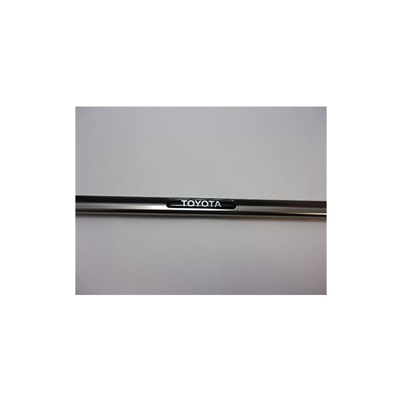 GENUINE Toyota License Plate Frame (Platinum Black Tone Front) Crown