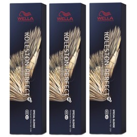 Wella Pack of 3 Koleston Perfect ME+ KP Special Blonds 12/96 Special Blonde Cendré-Violet