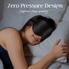LULUSILK Mulberry Silk Sleep Eye Mask & Blindfold with Adjustable