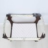 Waterproof Travel Cot Mattress Protector, Fits For 95x65cm Travel Cot