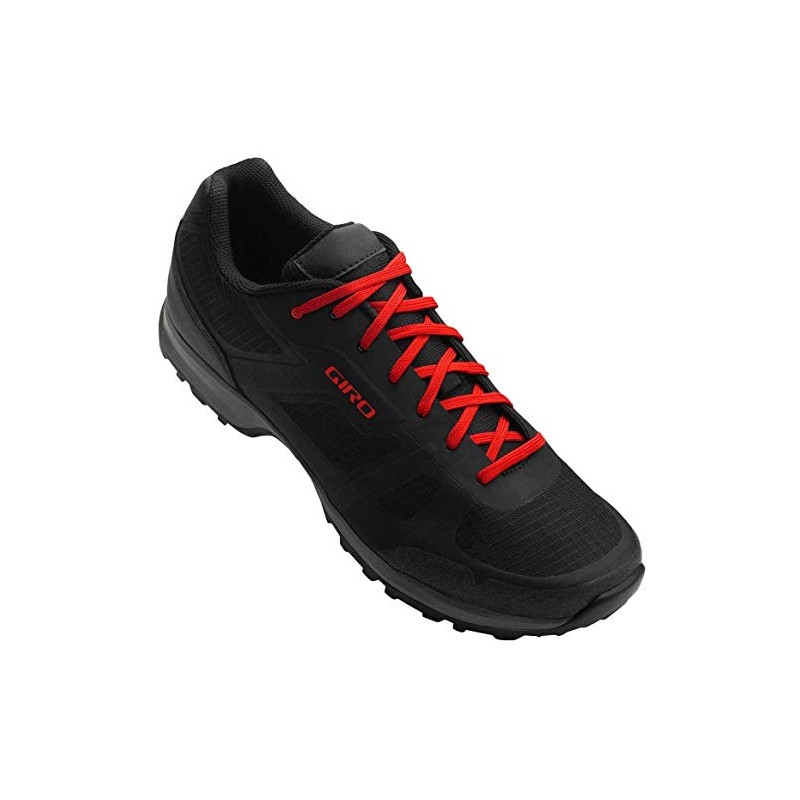 Giro Gauge Cycling Shoes 2021 - Men's Black/Bright Red 47