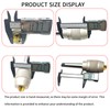 Lzcdelyxiao MT3 Keyless Drill Chuck, 1/8" - 5/8" (3-16mm), Titanium