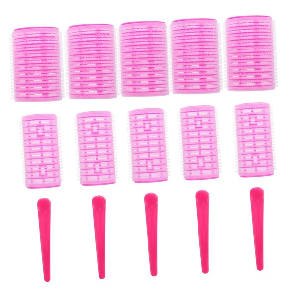 SAFIGLE 18-piece Hair Curler Set Women's Styling Clips Bangs Hair