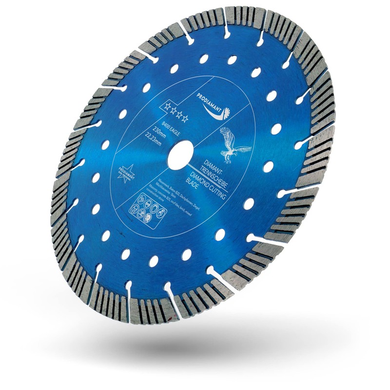 PRODIAMANT Diamond Cutting Disc B400 Eagle 230 x 22.2 mm