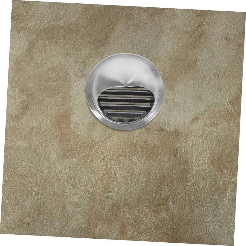 TEHAUX Round Air Vent Protector Cover High Temperature Resistant Louvered