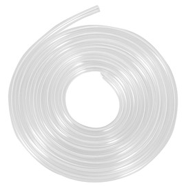 INFINAUTO Petrol Fuel Line 5ft 1/9" ID Fuel Line Hose 1/5" OD Gas Line Pipe Hose for Chainsaw, String Trimmer and Blower Petrol Small Powersports Engines Clear