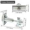 Rierdge Vending Machine Lock with T-Handle with Keys for Candy