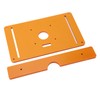 Router Table Plate Woodworking Insert Wood Trimming Milling Tools with