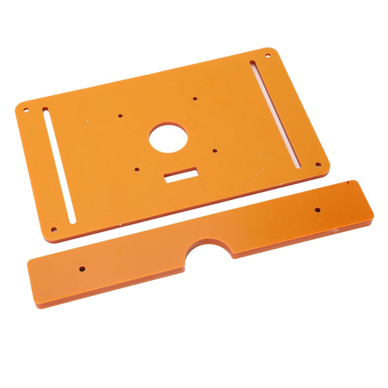 Router Table Plate Woodworking Insert Wood Trimming Milling Tools with
