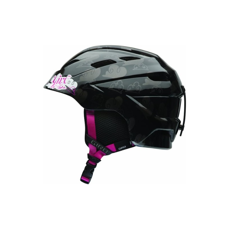 Giro Junior Nine. 10 Children's Helmet Black Black clouds Size:S-M