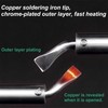 LEPEVNEY 200W Electric Soldering Iron Quick-Heated Soldering High Power Welding