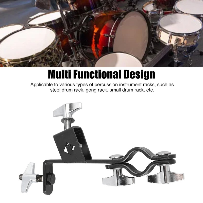 Cymbal Stand Clamp Extension Clip Multifunctional Cymbal Arm Attachment Clamp