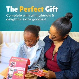 Dear Smart Girl DIY Light-Up Headband: Electrical Engineering STEM Activity Kit, Build Confidence & Skills, Gift for Girls Ages 8-12, Award Winning STEM Education Activity