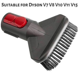 Stubborn Dirt Tool Attachments for Dyson Gen 5, V15, V12, V11, V10, V8, V7 - Hard Bristle Vacuum Cleaner Accessories, Replacement Parts