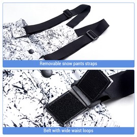 Snow Pants Kids Waterproof Warm Ski Pants For Boys / Girls