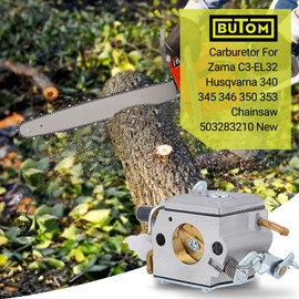 503283210 Carburetor For Hus-qvarna 340 340E 346XP 345 350 353 350EPA 345E Jonsered CS2145 CS2150 CS2152 Chainsaw Replaces ZAMA C3-EL32