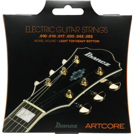 Ibanez IEGS62 Art Core Electric Guitar String Set for Hollow Body Guitars - Light Top/Heavy Bottom, 1.5 cm*10.5 cm*10.5 cm
