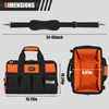 UUP Heavy Duty Tool Bag 15-Inch, 16-Pocket Portable Soft Tool