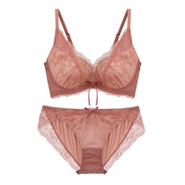 2 Hatch c001a Bra and Shorts Set, Can Be Popular, Underarm Correction, Painless, Underarm Height, Cleavage, No Digging, Top and Bottom Set, Terra Cotta/A Type, C65