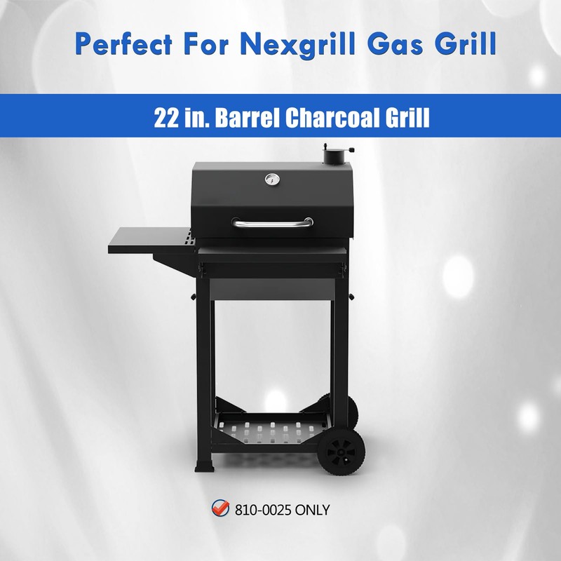 Grillflame 810-0025 Charcoal Ash Pan Replacement Parts for Nexgrill Charcoal