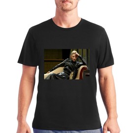 The Night's Watch Cate Blanchett - Men's Crewneck T-Shirt TNW #G377292, Black, X-Large