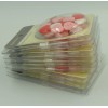 Recollections heart Buttons 180 pieces lot 5/8" scrapbook sewing craft