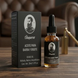 Aceite Para Barba Y Bigote The Conqueror Lavanda & Bergamota