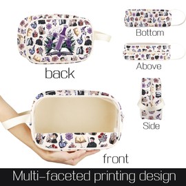 TOBGBE Powerless Series Merch Power Less Book Lover Clear Makeup Bag LR Inspired Gift Fantasy Fiction Fans Cosmetic Case (Powe- Less Clear MB)