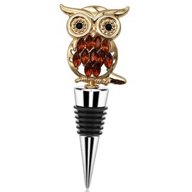 BLARYETI Owl Wine Stopper Bottle Sealer Bottle Plug for Wine &Beverage, Keep Wine Fresh, Set of 1