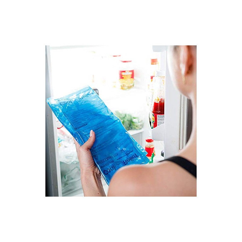 Soft Gel Hip Ice Wrap by Cool Relief (2 Removeable