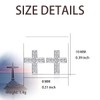 TALYKONG Small Cross Stud Earrings for Women & Men