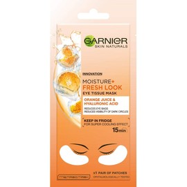 Garnier, Moisture Fresh Look Eye Mask Pair Orange