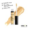 NYX Professional Makeup, HD, Corrector de Maquillaje, Yellow, 3G