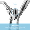 OFFO Shower Head Holder with Solid Metal Ball Joint for