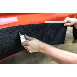 XPEL ARMOR Black Universal Rocker Panel Guard, 9" x 30' - Truck Exterior Protection Film Kit for Rocker Panels against Road Debris and Damage