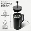 Kaffe Large French Press Coffee Maker & Camping Coffee Pot