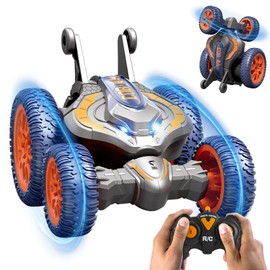 OBEST Remote Control Car for Boys, 360 Rotation 4WD Monster Truck, Type-C Charging Car Toys Age 6 7 8 9 10 11 12 Year Old Kids RC Car Toys