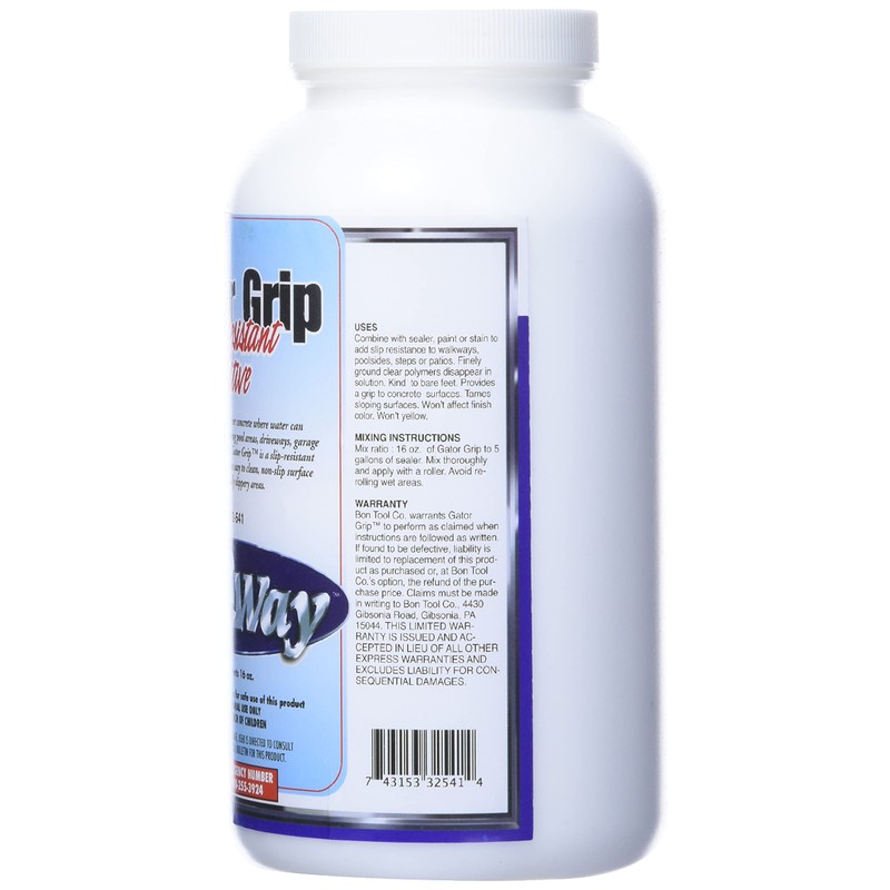Bon Tool Gator Grip Slip Resistant Additive 16oz.