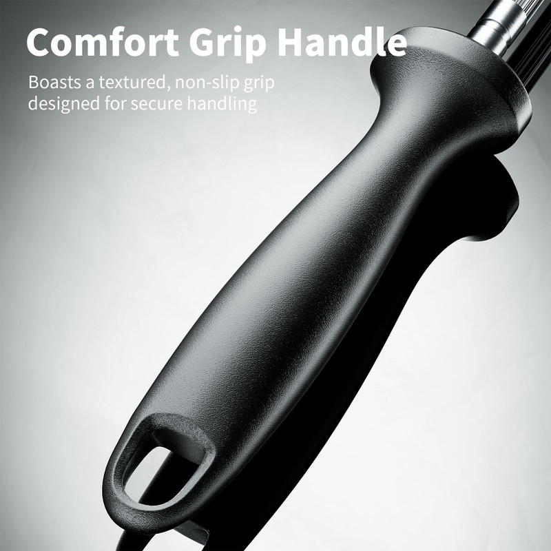 Knife Sharpener Rod, Kitchen Knives Sharpener Carbon Steel Professional Knife