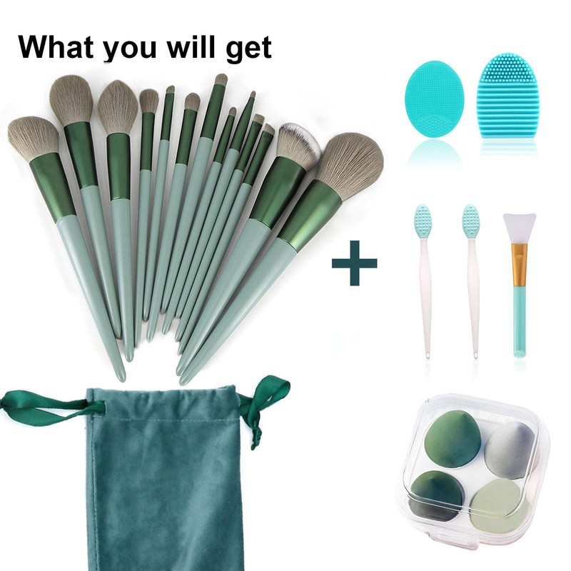 Koccido Koccido Makeup Brushes 22 Pcs Makeup Kit,Foundation Brush Eyeshadow