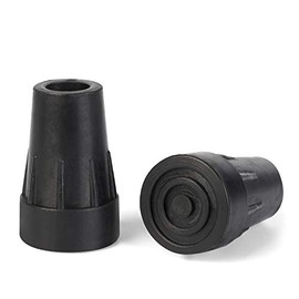 Pair of Trekrite Reinforced Heavy Duty Hiking Sticks/Walking Poles Rubber Tip Ends Ferrules
